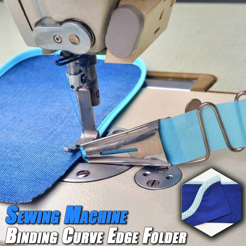 (PROMOTION SAVE 50% OFF) Sewing Machine Binding Curve Edge Folder