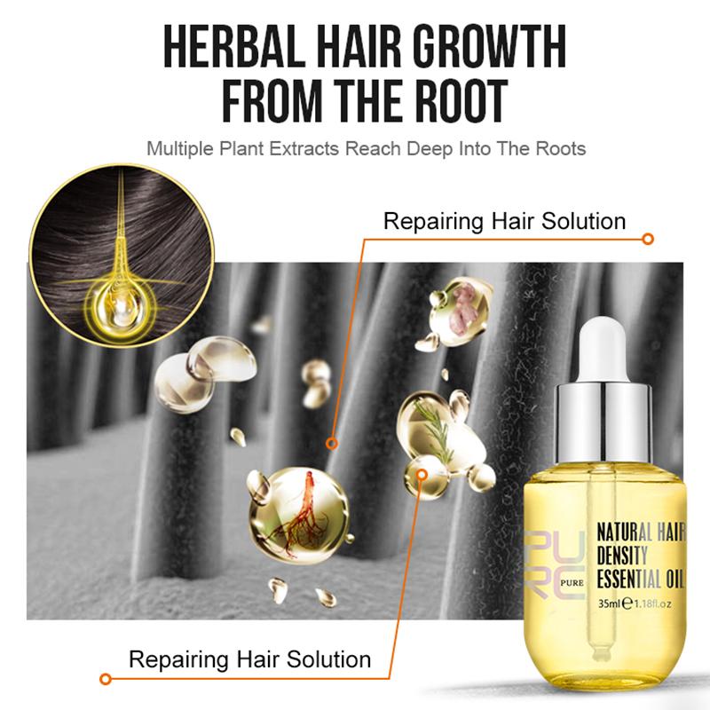 PURC Hair Growth Essential Oil - Reclaim Your Luscious Locks!