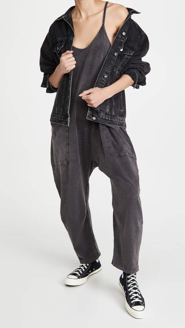 Sale 70% OFF - Wide Leg Jumpsuit with Pockets