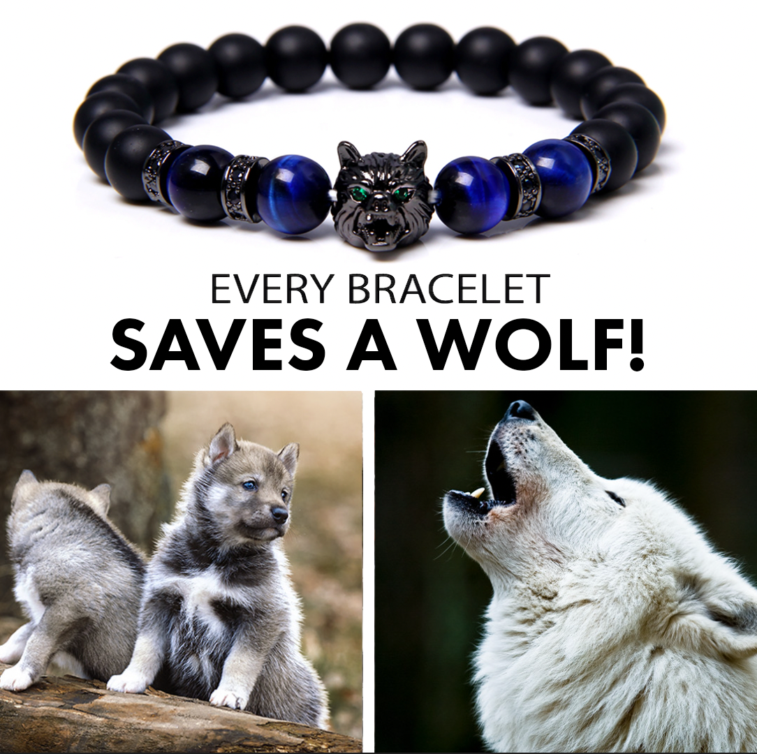 "Save a Wolf" Bracelet