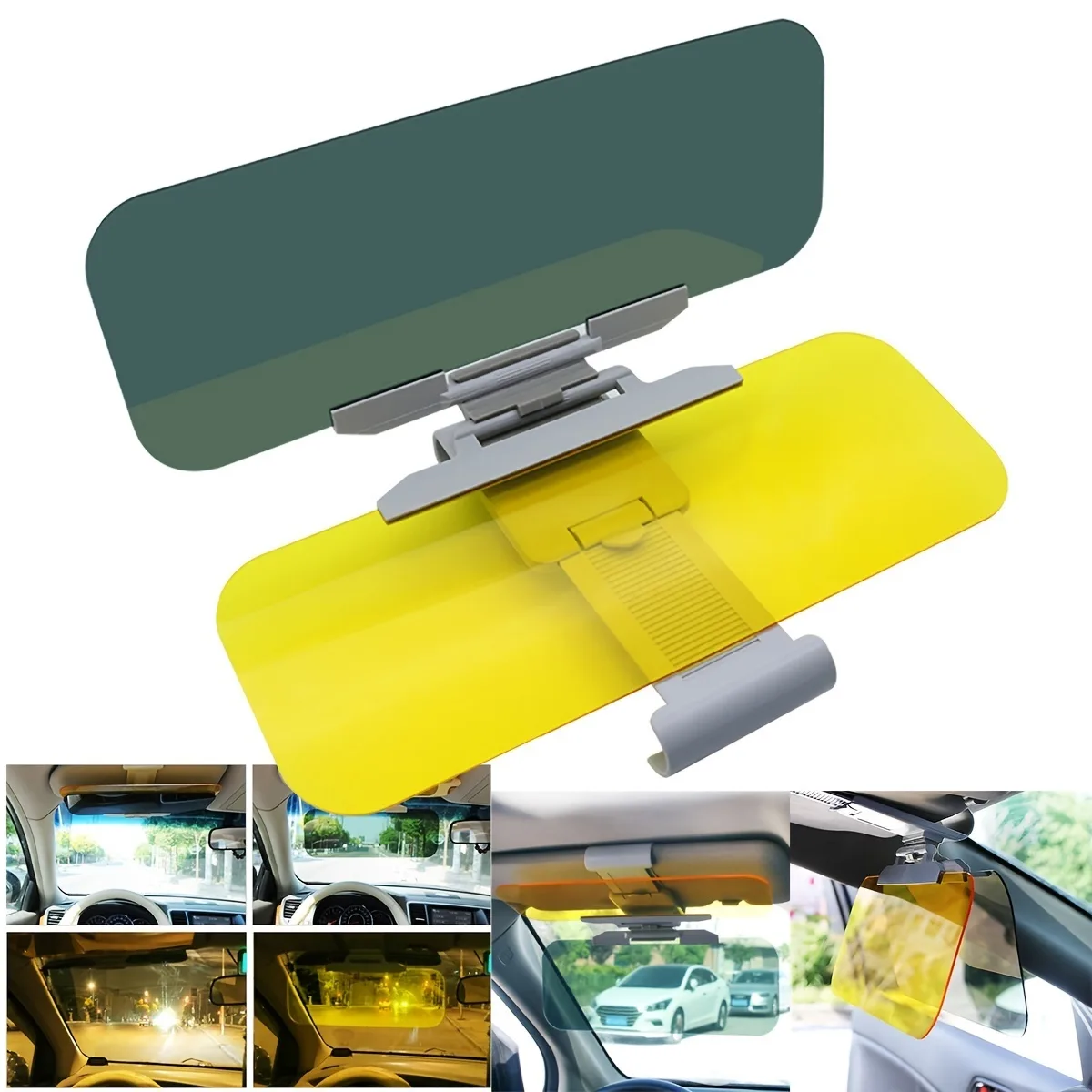 Typared Day And Night Anti-glare Driving Sun Visor