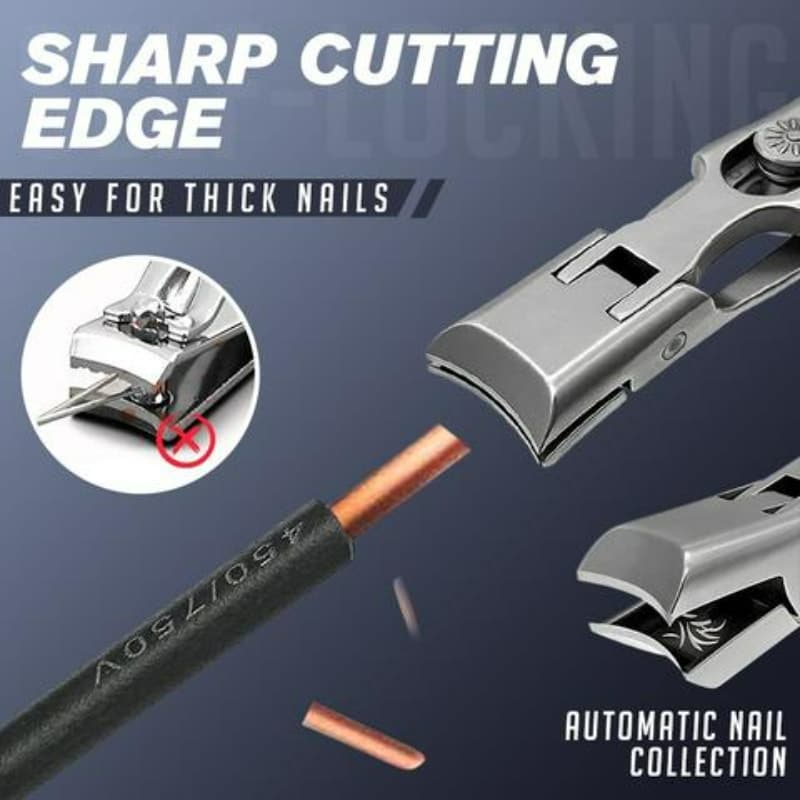 Ultra Sharp Stainless Steel Wide Thick Nail Clippers