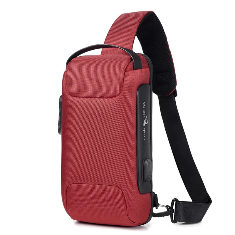 USB charging sport sling Anti-theft shoulder bag - 50% OFF - LIMITED TIME ONLY