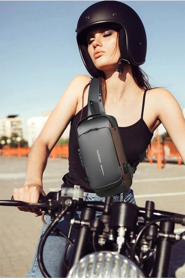 USB charging sport sling Anti-theft shoulder bag - 50% OFF - LIMITED TIME ONLY