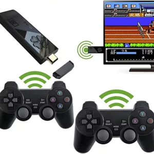 Wireless Retro Game Console, Plug and Play Video GameStick Built in 10,000+ Games