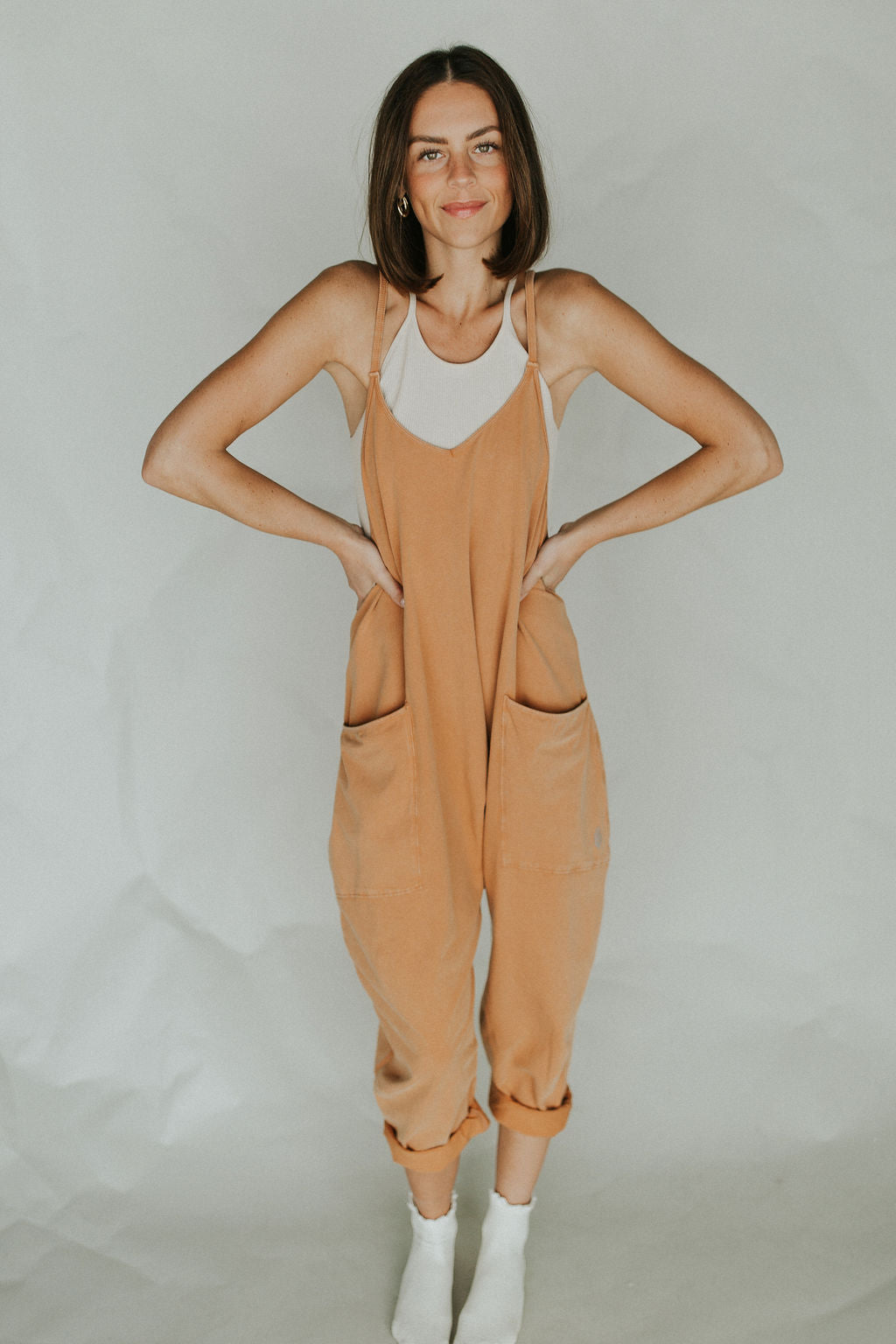 Women's Casual Wide Leg Jumpsuit