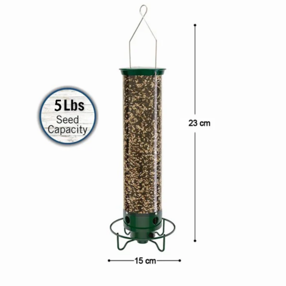 timbelly Squirrel-Proof Bird Feeder