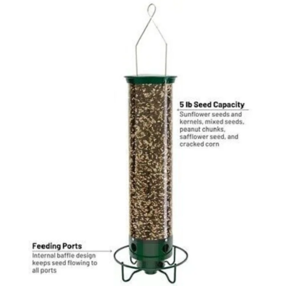 timbelly Squirrel-Proof Bird Feeder