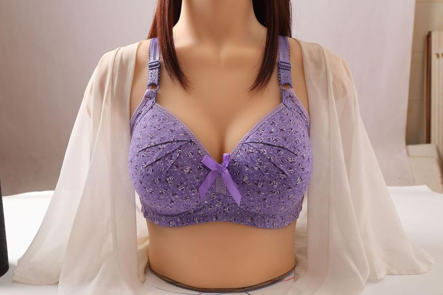 2022 NEW PLUS SIZE BRA WOMEN UNDERWEAR WIRE FREE COMFORT SOFT THIN BREATHABLE