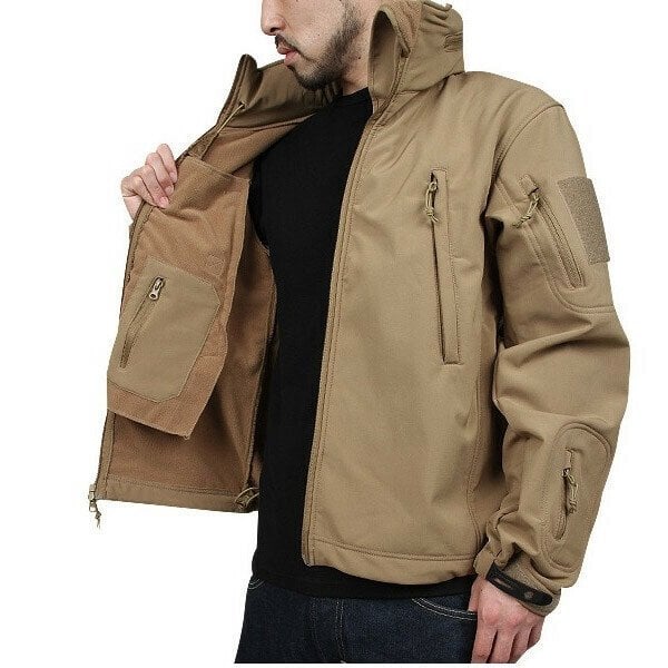 2023 Father's Day Promotion - Outdoor Indestructible Waterproof Soft Shell Hooded Military Tactical Jacket/ Spectre Hoodie/2023 SS