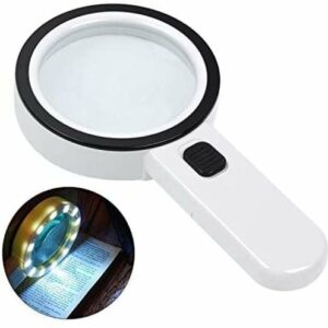 30X Optical Magnifying Glass With LED Light - Christmas Gift