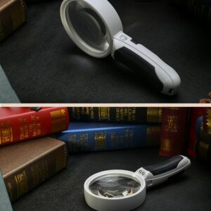 30X Optical Magnifying Glass With LED Light - Christmas Gift