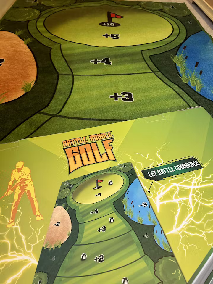 BATTLE ROYALE GOLF - COMPLETE SET