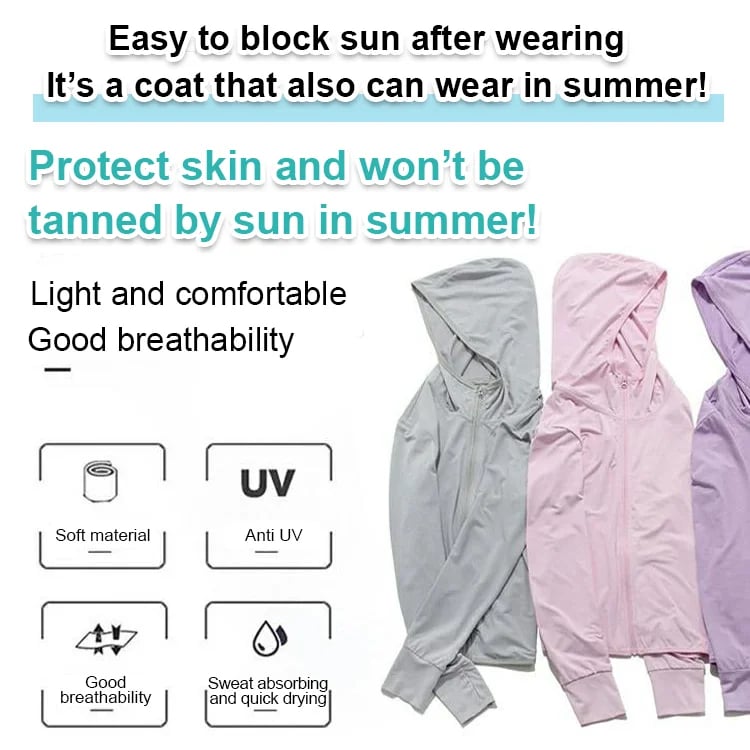 (50 Times Sun Protection) Lightweight Sun Protection Clothing for Men and Women