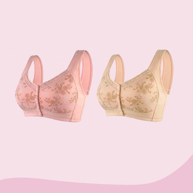 Aailsa - LAST DAY 70% OFF - Cotton Front Closure Bra