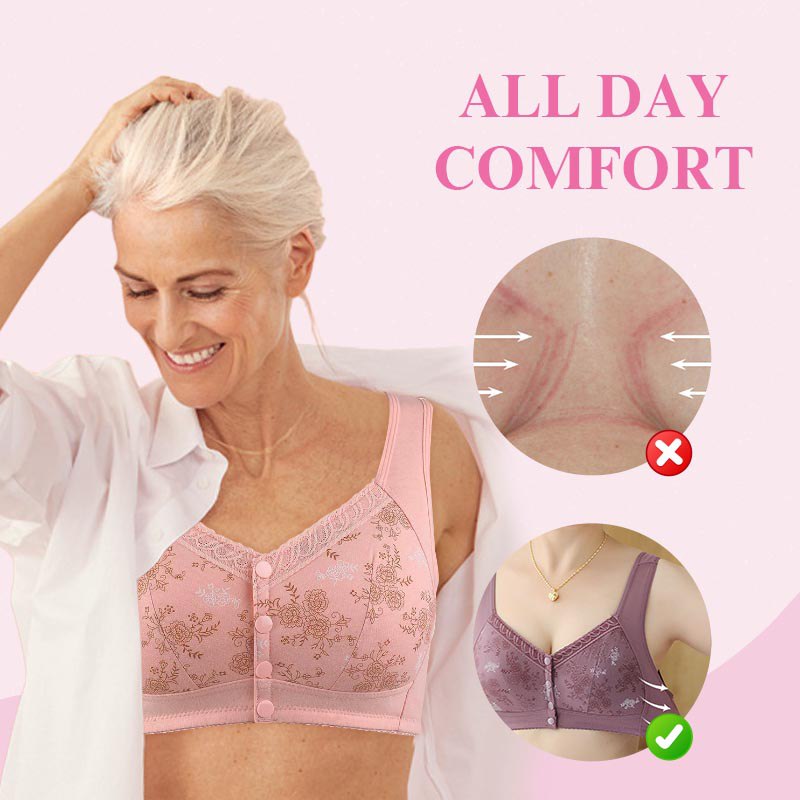 Aailsa - LAST DAY 70% OFF - Cotton Front Closure Bra