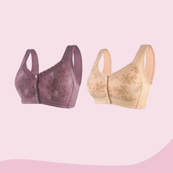 Aailsa - LAST DAY 70% OFF - Cotton Front Closure Bra