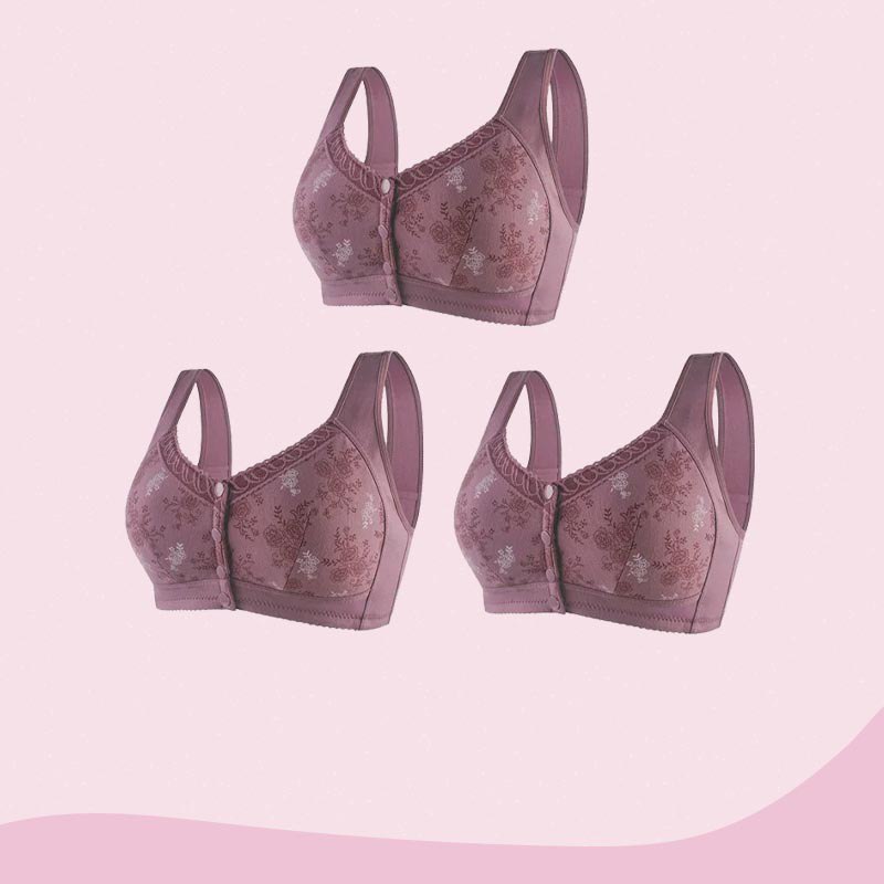 Aailsa - LAST DAY 70% OFF - Cotton Front Closure Bra