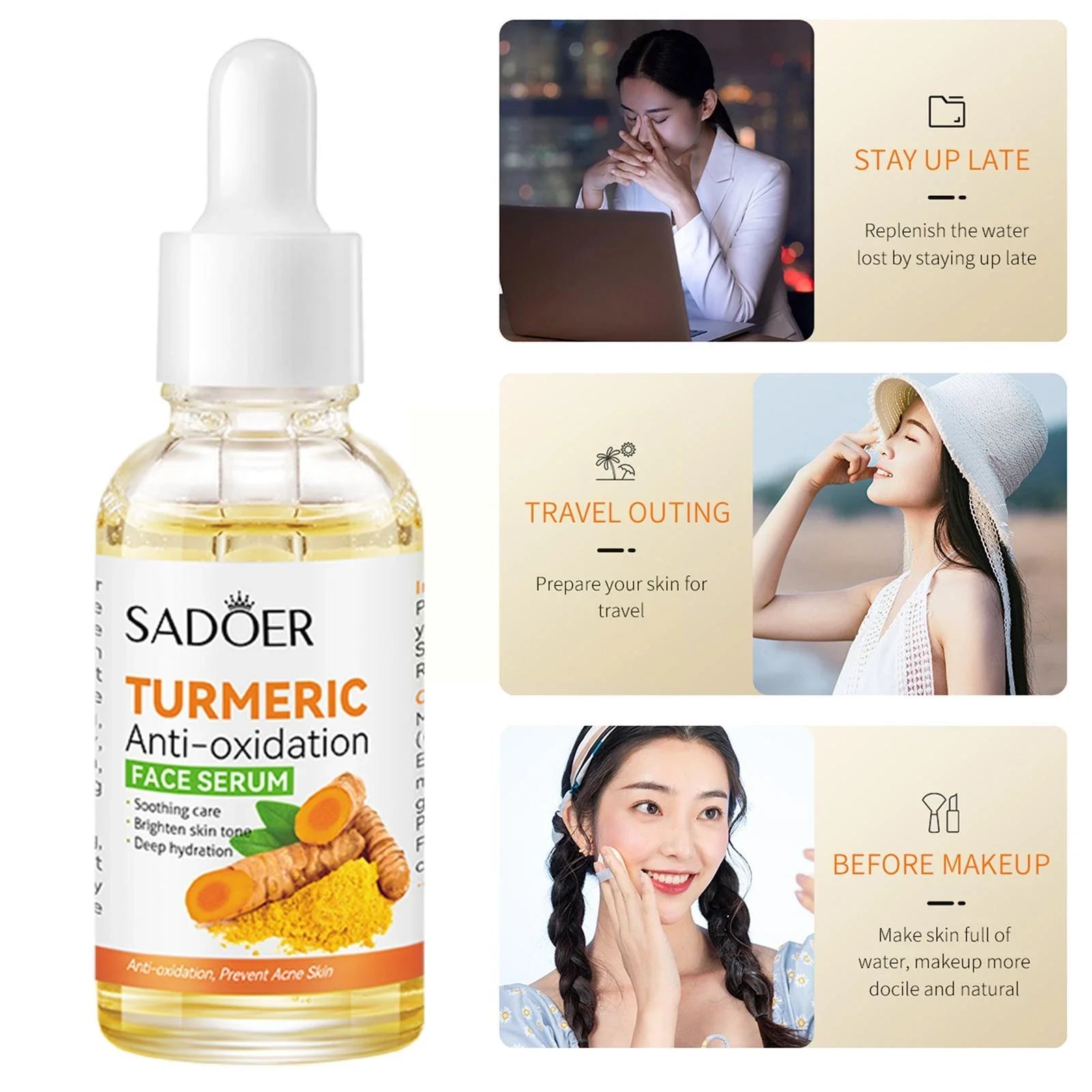 AgelessGlow Turmeric Anti-oxidation Serum