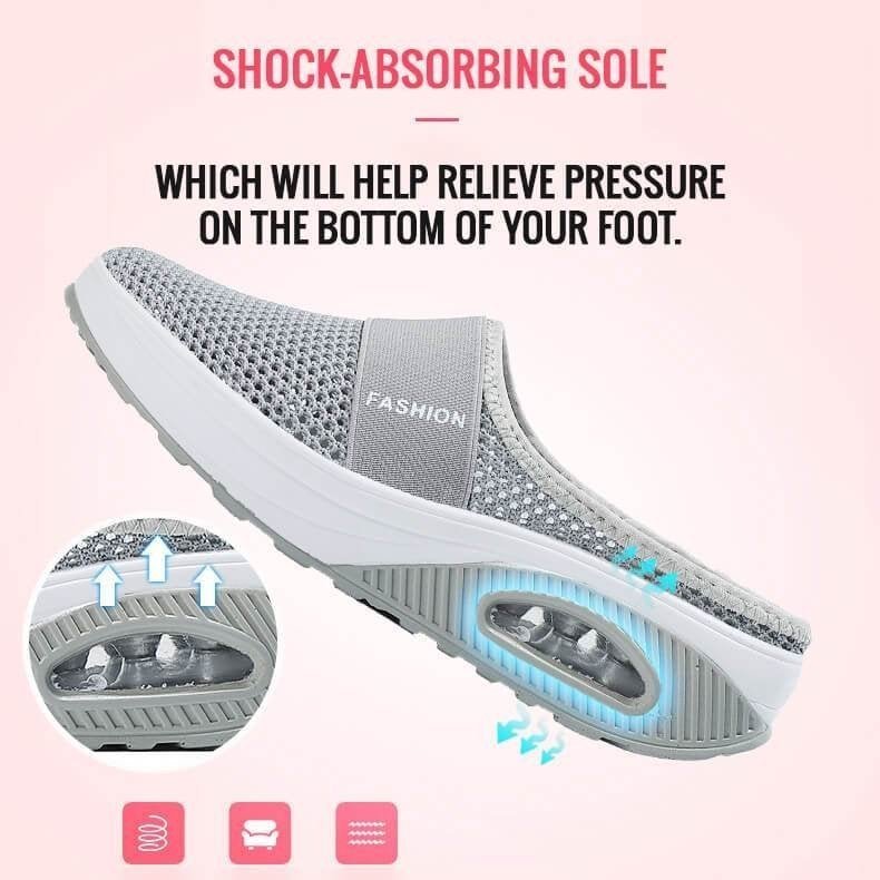 Air Cushion Slip-On Orthopedic Diabetic Walking Shoes