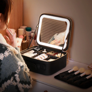 Always prepared Light up Make-up case organiser