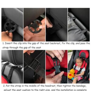 Auto Child Safety Seat Simple Car Portable Seat Belt