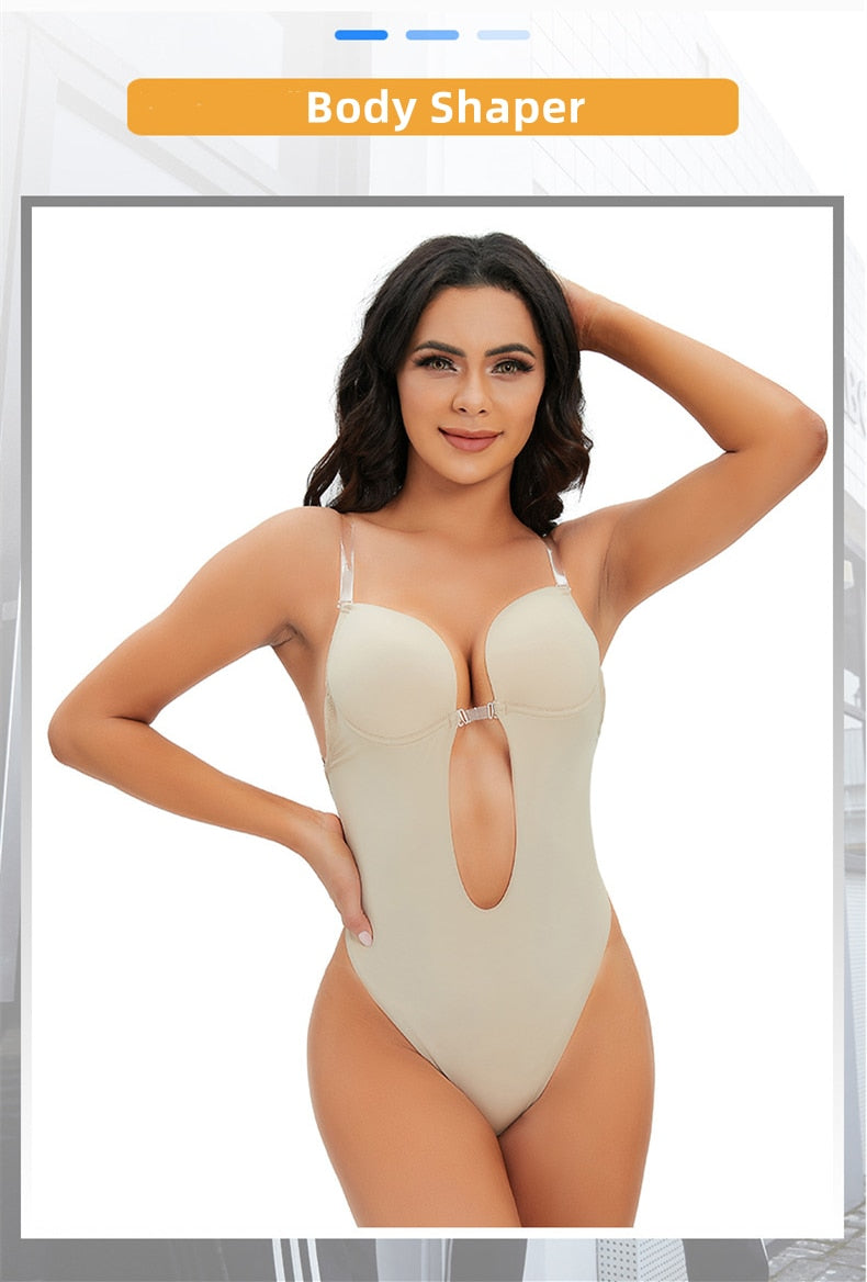 Backless & Push Up Bra Body Shaper