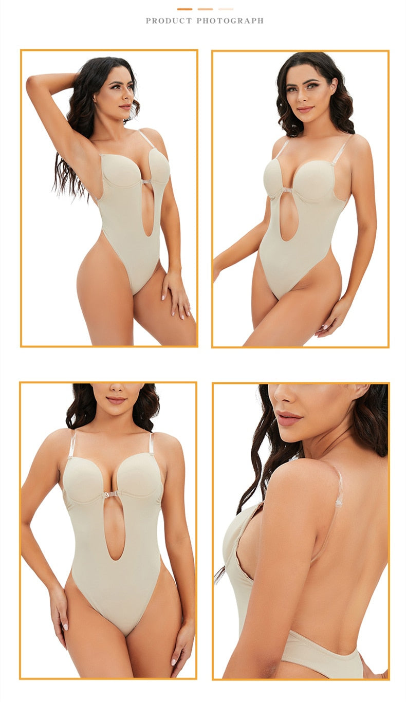 Backless & Push Up Bra Body Shaper