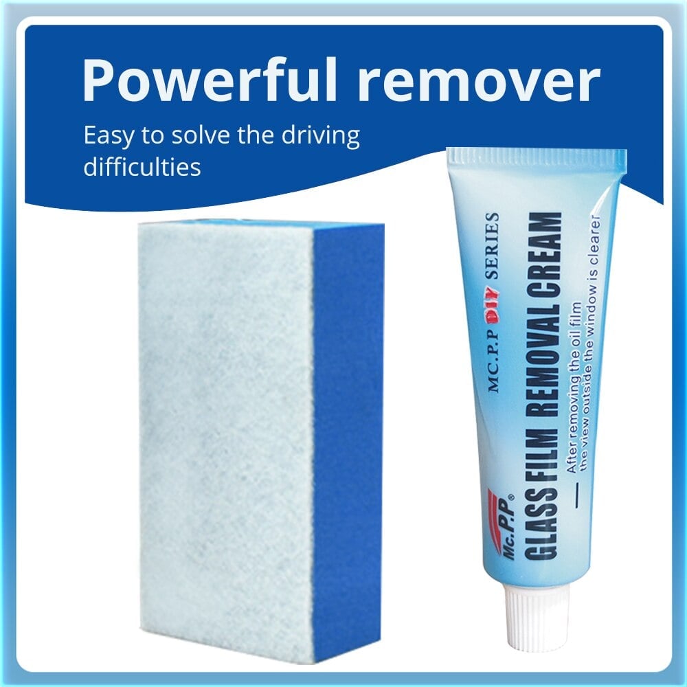 BIG SALE - Car Glass Oil Film Cleaner - Safety and Long-term Protection