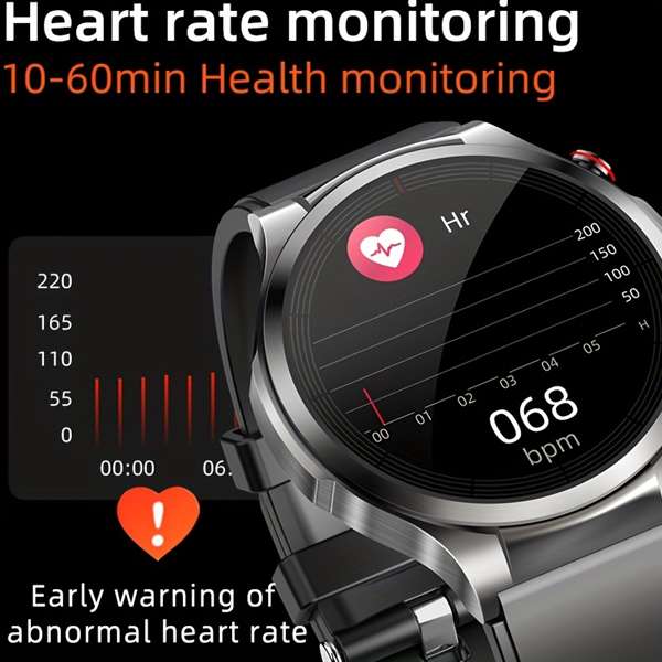 Blood Pressure Heart Rate Body Temperature Sports Smart Watch (Only for reference, cannot replace actual medical test kits)