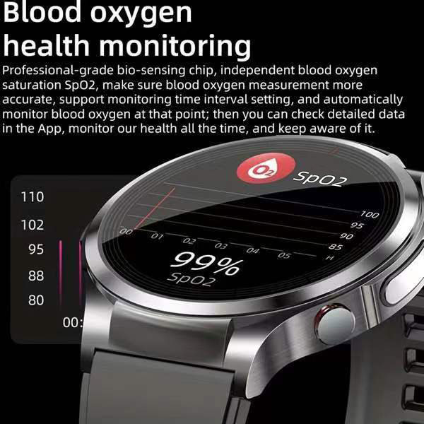 Blood Pressure Heart Rate Body Temperature Sports Smart Watch (Only for reference, cannot replace actual medical test kits)