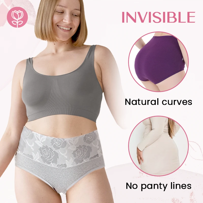 Mira Charm BloomyFit - High Waist Antibacterial Panties