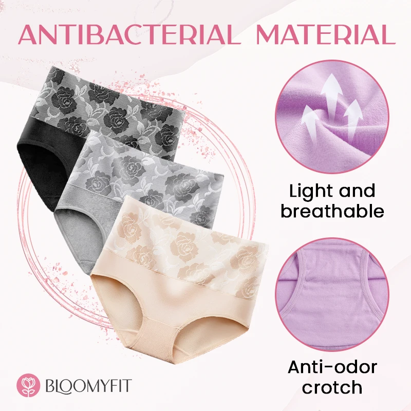 Mira Charm BloomyFit - High Waist Antibacterial Panties