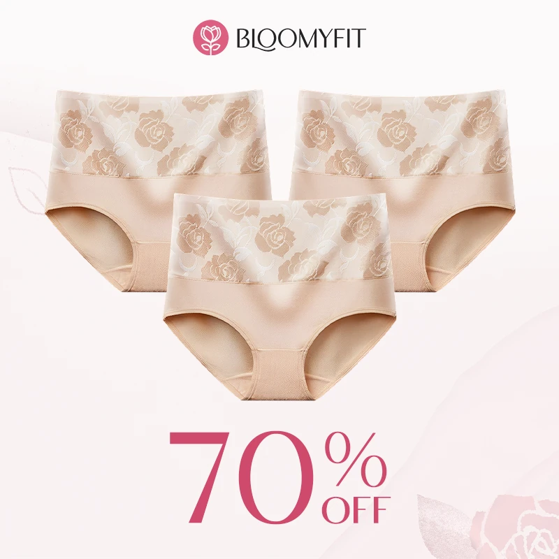 Mira Charm BloomyFit - High Waist Antibacterial Panties