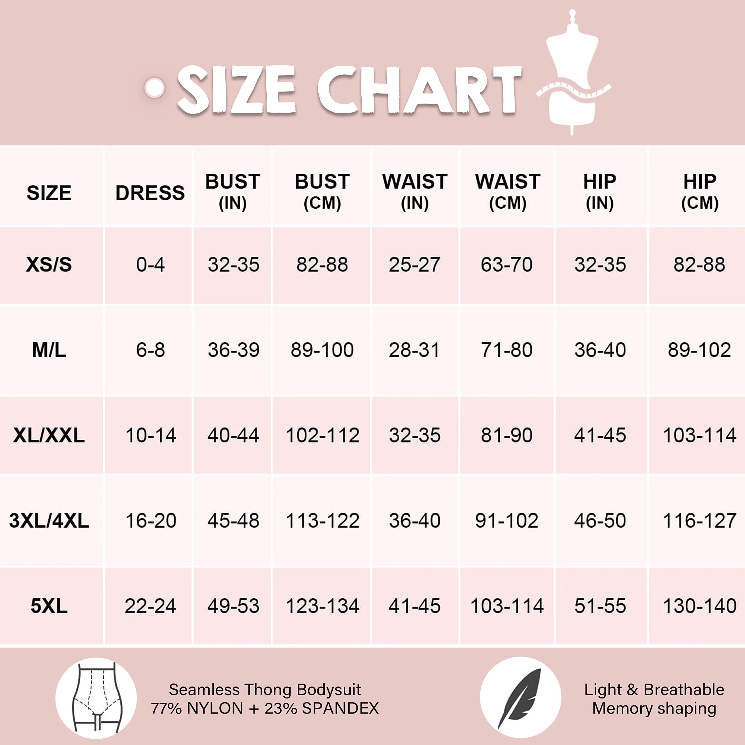 Soo Slick Bodysuit for Women - Tummy Control Shapewear Low Back | Sculpting Body Shaper Thong Dupes Shaping Leotard Tops