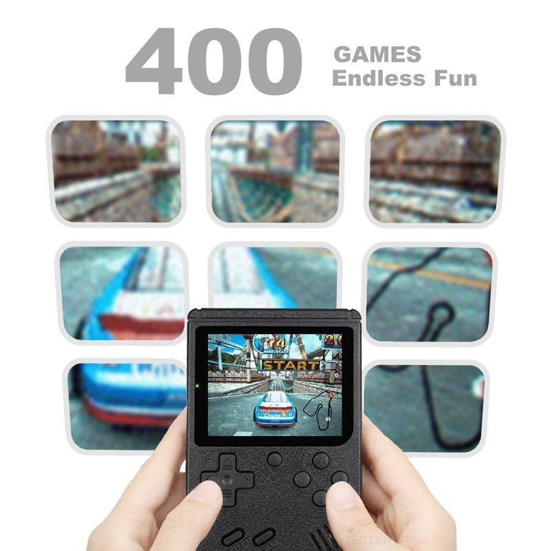 BUY 1 GET 1 FREE - Retro Portable Mini Handheld Video Game Console With 400 games