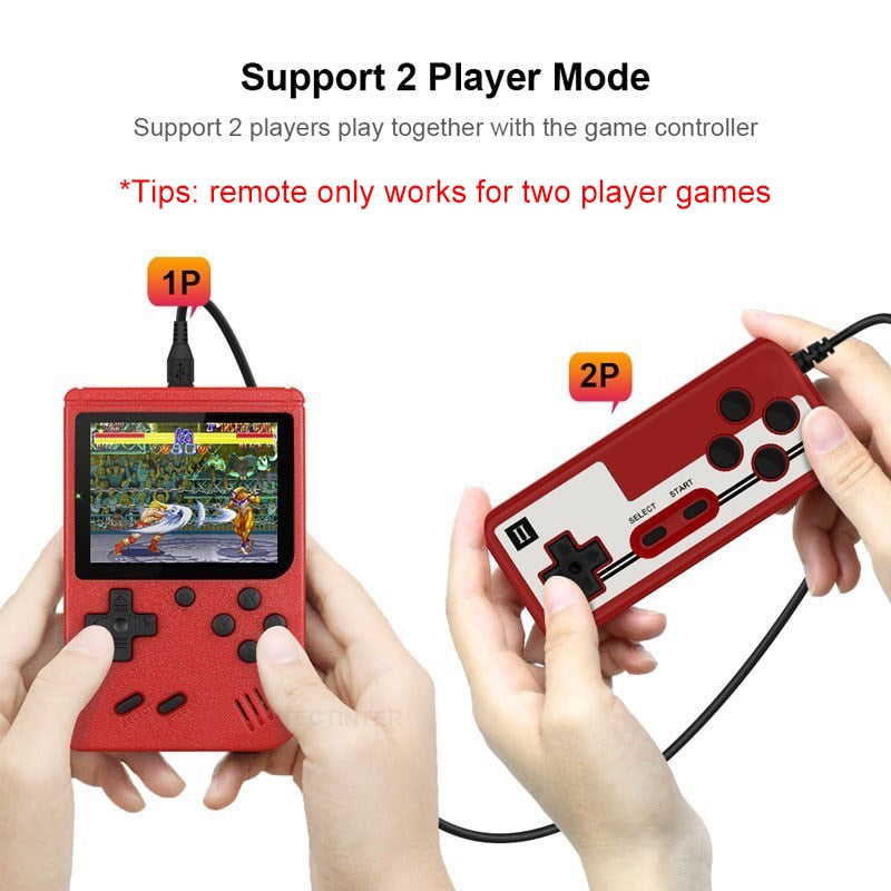 BUY 1 GET 1 FREE – Retro Portable Mini Handheld Video Game Console With 400 games