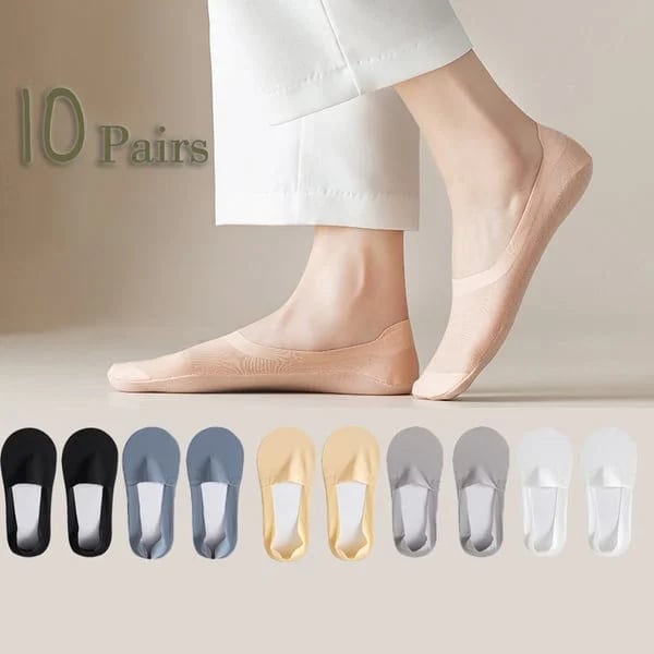 BUY 6 SAVE 30% - Thin No Show Socks