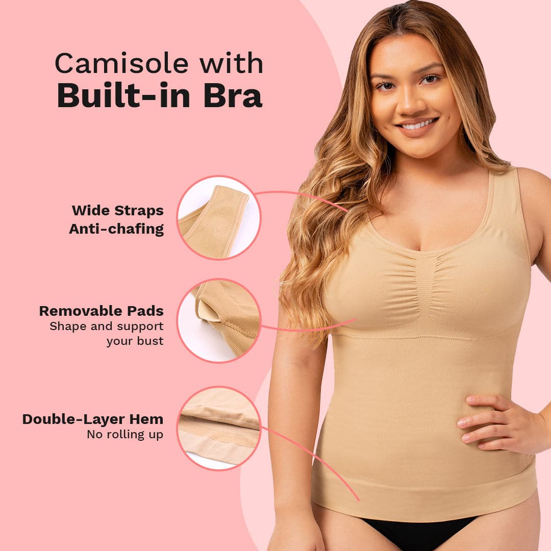 Cami Tank Top with (5 Zones) InstaShaper Technology