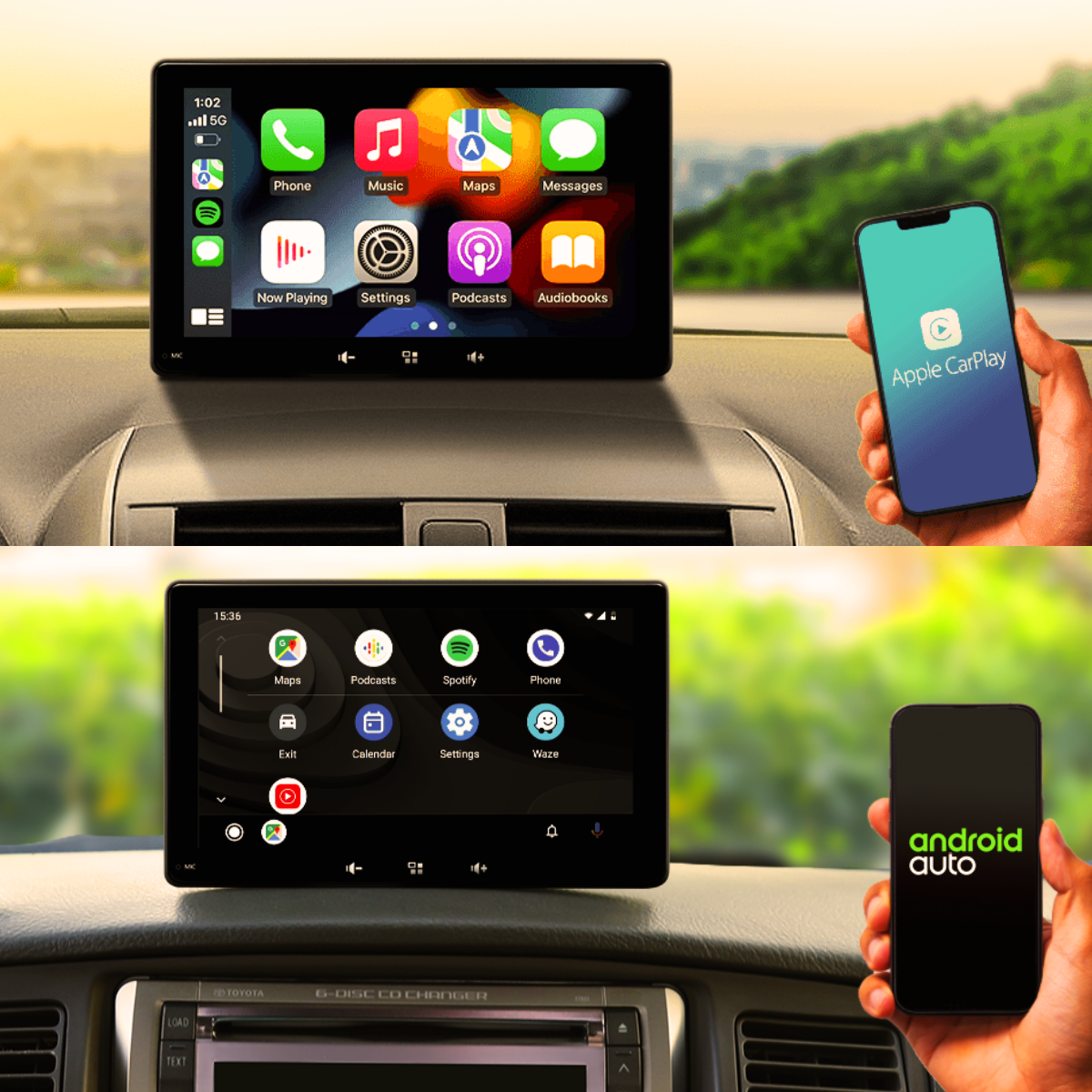 CarPlay - 7 inch Touch Screen