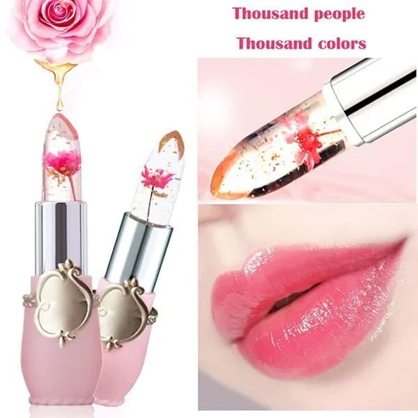 Crystal Jelly Flower Color Changing Lipstick