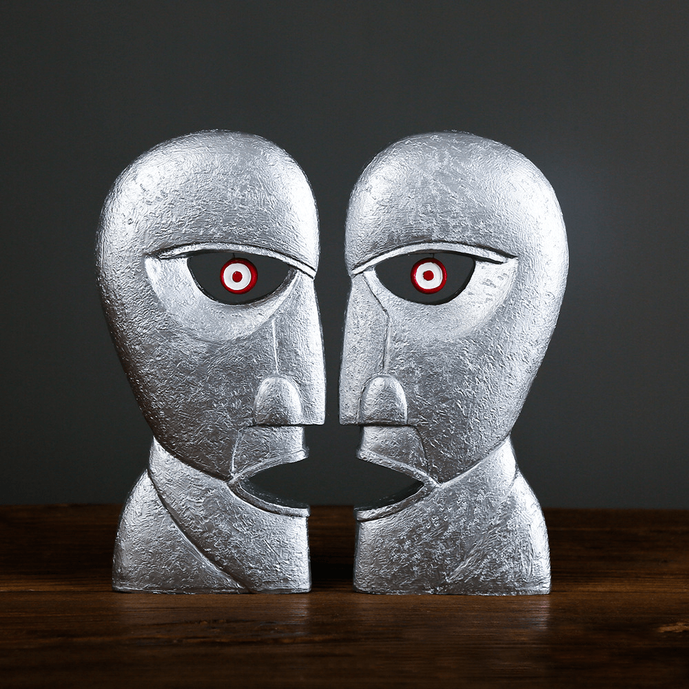 Division Bell Pink Floyd Sculpture Heads