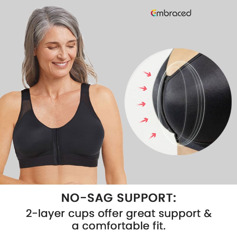 Lanna closet | Embraced - Adjustable Front Hook Posture Support Bra