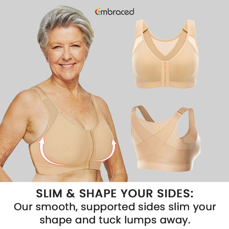 Lanna closet | Embraced - Adjustable Front Hook Posture Support Bra