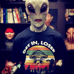 Explosive Alien Mask Horror Headgear