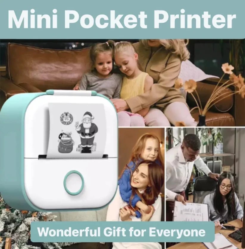 Flash Sales 49% OFF - Mini Pocket Printer