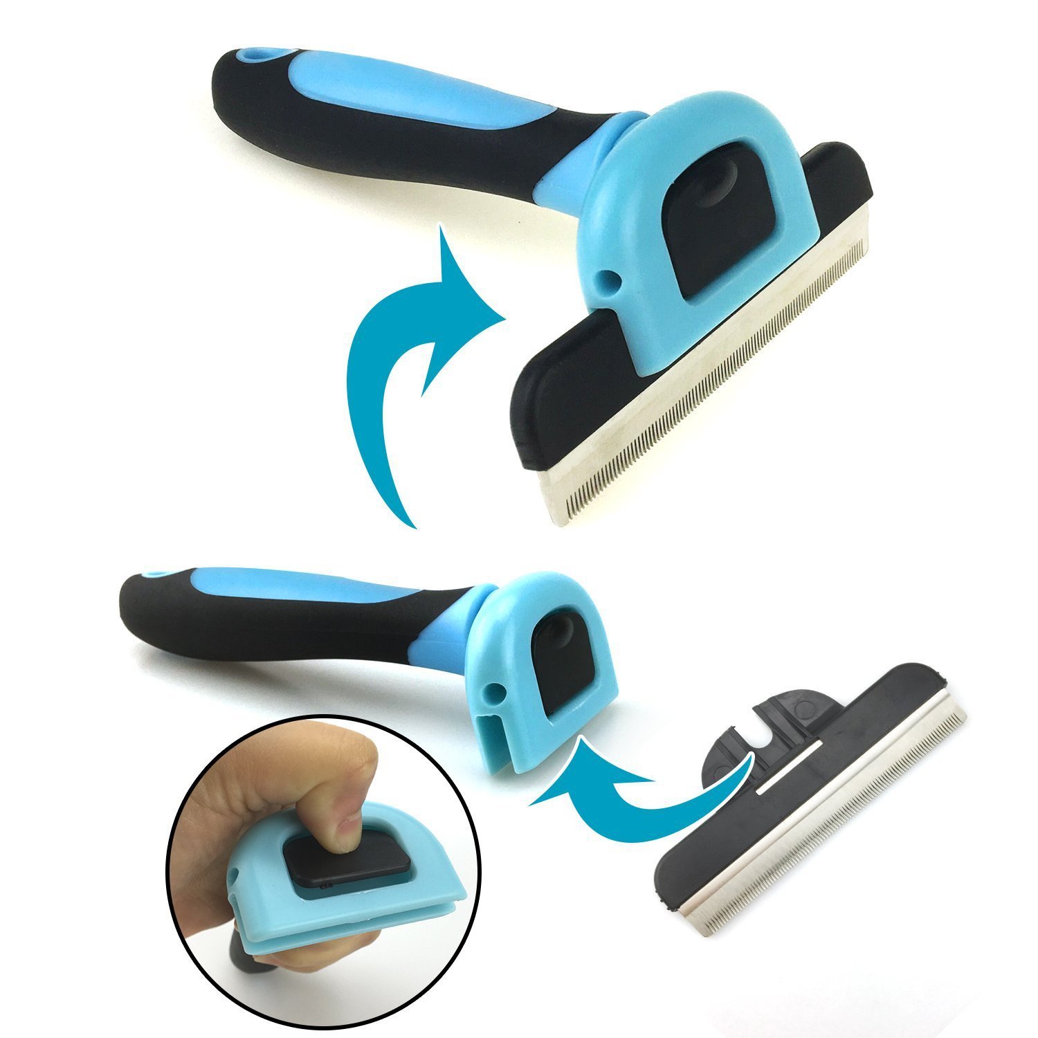 FluffGrab Pet Deshedding Tool