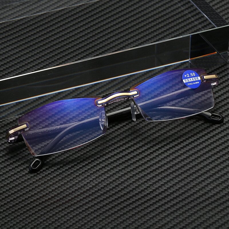 FoldFlat Sapphire High Hardness Anti-blue Reading Glasses