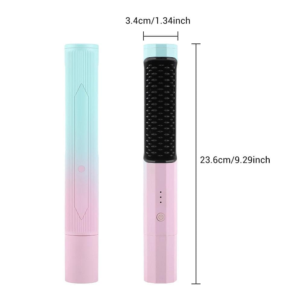 FrizzWand - Hair Straightener Brush (Buy 2 Get 1 Free (3Pcs))