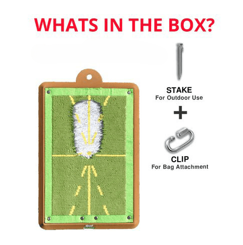 Golf Training Mat for Swing Detection Batting